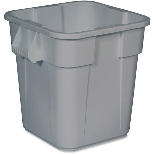 Rubbermaid Commercial Brute Container, 28 Gal, 22-1/2"x21-1/2"x22-1/2", GY RCP352600GY - main